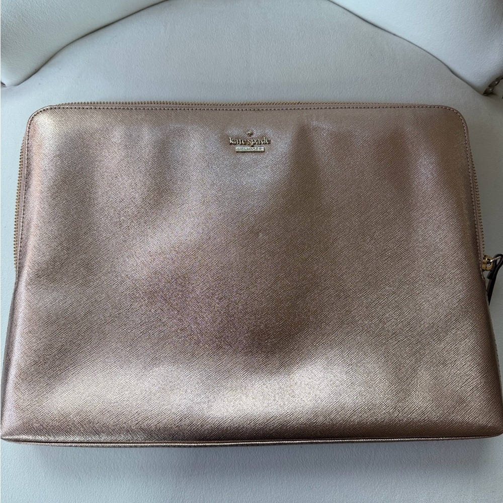 Kate Spade Metallic Laptop Bag